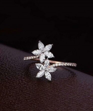 14K Flower ring for woman