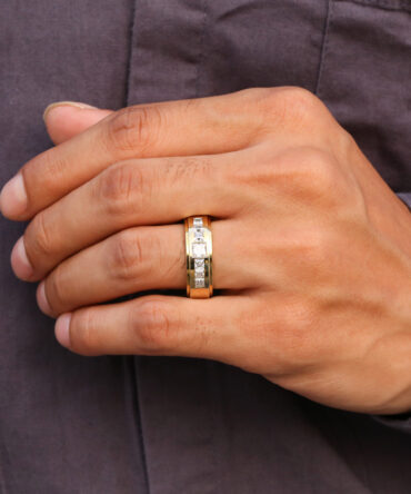 The Verge Prince-Cut Channel-Set Eternity Ring