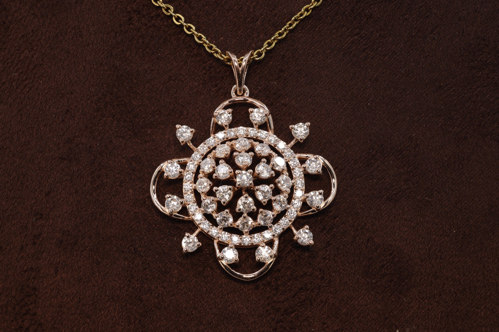 Women Solid 14k gold Necklace - Image 2